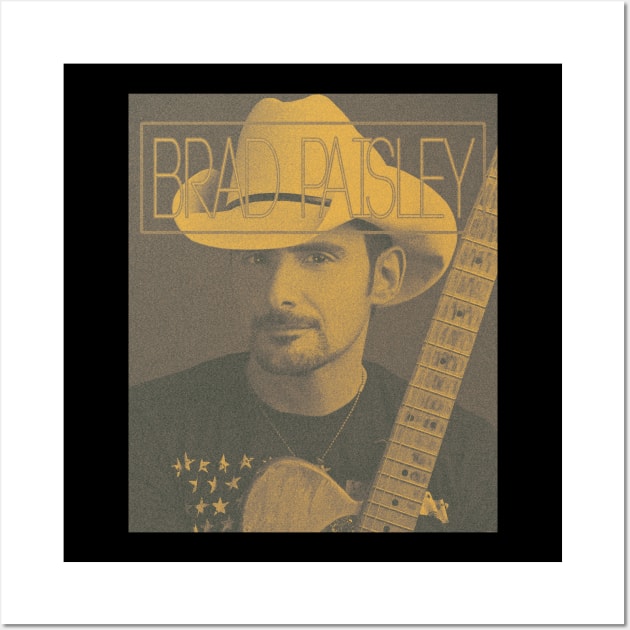 Brad Paisley Old Poster 80s Wall Art by DekkenCroud